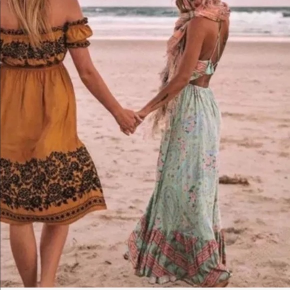 25. NWT Spell & the gypsy Collective city lights maxi - Picture 6 of 10